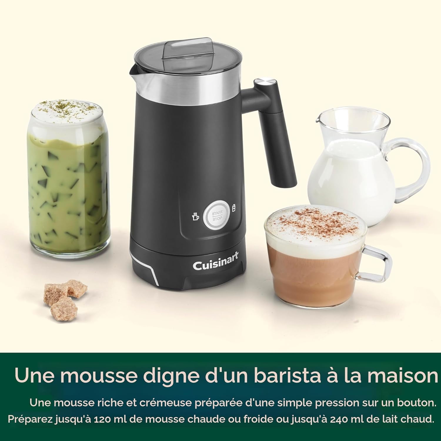 Cuisinart Mousseur à lait chaud et froid