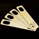 thumbnail image 5 of 12PCS Placa de Cuello de Guitarra Junta de Guitarra Reemplazo de Accesorios de Junta de Refuerzo de CuñA de Cuello de Guitarra (Dorado), 5 of 6