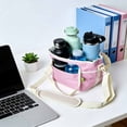 thumbnail image 4 of Family Size 4 Compartment Drink Bag with Adjustable Strap - Multiple Tumbler Carrier Caddy, 4 Compartment Insulated Drink Holde, for Hiking, Walking, Sports, Family Outings & Daily Use, 4 of 8