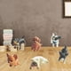 thumbnail image 4 of 6 unids Simulación Mini Gato Modelo de Perro Figuras Animales Miniatura Muñeca Juguetes Para Mascotas Adornos Lindos, 4 of 7