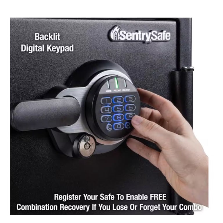 SentrySafe Extra Large Fire & Water Resistant Digital Lock Safe