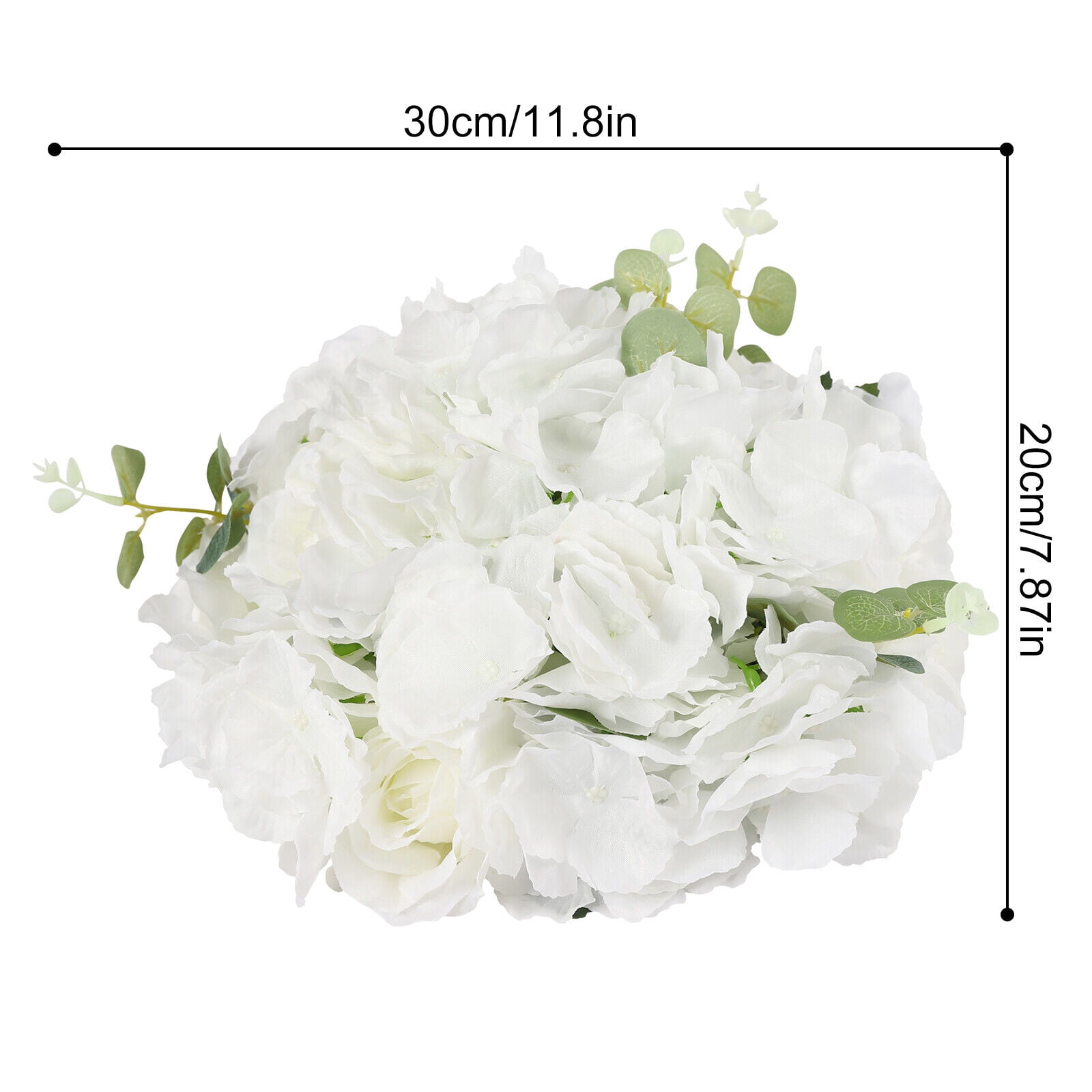 10-pack Artificial Flowers Arrangements Artificial Flower Bouquets Wedding Flower Balls for Centerpieces Decor