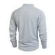 thumbnail image 4 of pstuiky Camisas de invierno de manga larga para hombre, Camisa deportiva de manga larga con cremallera de color liso para hombre top de hombre l, 4 of 7