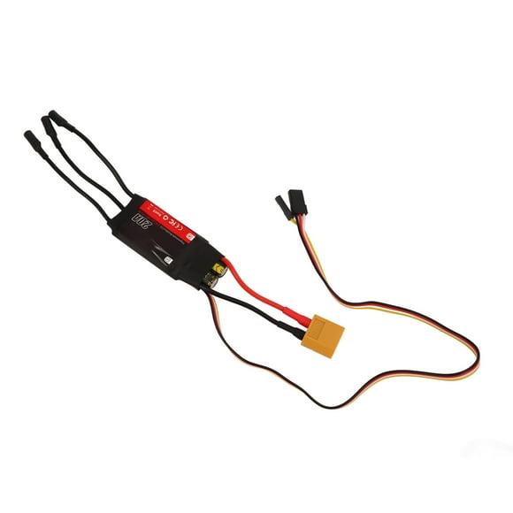 20A Brushless ESC, Energy Efficient XT60 Over Temperature 20A Electronic Speed Controller for Fixed Wing Drone