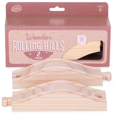 Conductor Carl Wooden Train Track Rolling Hills (2 Pack)