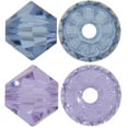 thumbnail image 2 of Swarovski Bicone Crystal Beads Item #5328 Alexandrite Color 8mm Size - 36 Pieces, 2 of 3