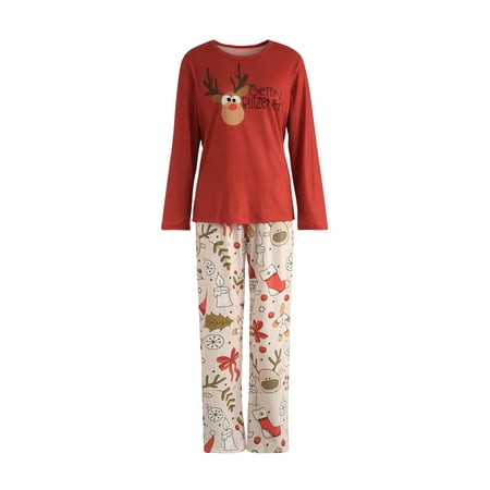 

Gupgi Family Matching Christmas Pajamas Set Tops Pants Suit Sleepwear