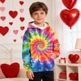 thumbnail image 2 of RXMEKW Chandail Molletonné à Manches Longues Imprimé à Col Rond avec Poche pour Garçons et Filles, Chandail en Molleton pour Enfants, 90 % Coton 10 % Polyester, 2 of 9