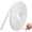 White, variant on Flexible Molding Trim Peel and Stick for Walls 10ft Decorative Bead Pearl DIY Wall Trim for Bathroom Mirror Frame Border Backsplash Tile Ceiling Cabinet TV Wall Edge