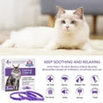thumbnail image 3 of Portable Pet Calming Collars Long Lasting Stress Anxiety Relief Pet Neck Accessories for Cats Dogs(3pcs), 3 of 8