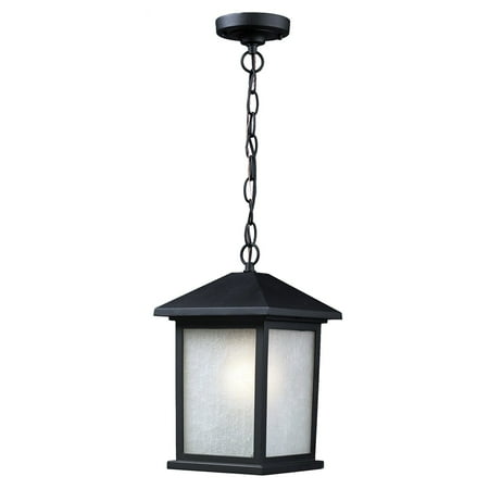 

Z-Lite Holbrook 507CHM-BK Outdoor Pendant Light