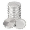 thumbnail image 7 of 8pcs Stainless Steel Wide Mouth for Mason Jar Lids Canning Jars Top Food Storage, 7 of 7
