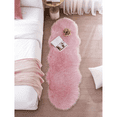 thumbnail image 3 of JOLUSERE Luxury Ultra Soft Faux Fur Area Rugs,2'x5'Fuzzy Faux Fur Rugs for Living Room Bedroom, Pink, 3 of 9