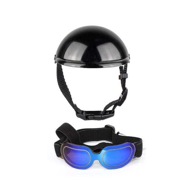 Casco para perros Methold gafas para gatos suministros para mascotas