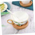 thumbnail image 2 of 5Pcs Heat Resistant Round Cork Coasters Decorative Table Pads,Tea Cup,Cold Drinks Wine Glasses, Easy to Clean Washable for Cups Bowls Dishes Natural Look, 2 of 6