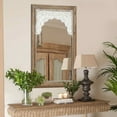 thumbnail image 4 of LuxenHome Wood Framed Rectangular Accent Wall Mirror, 4 of 9