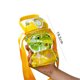 thumbnail image 3 of Botellas De Agua Vasos de oso/rana de 850ml para niños, teteras de paja para bebidas dobles, botellas de agua (amarillo) Likrtyny Libre de BPA, 3 of 8