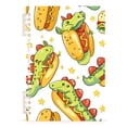 thumbnail image 2 of Hot Dogs Dragons Ring Binder Notebook Journey Note Diary College Ruled Spiral Notebook Study Loose Leaf Paper A5 60 Pages, 2 of 8