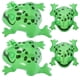 thumbnail image 4 of Juego de 4 ranas inflables con luz para saltar, decoración para fiestas en la piscina, globos con luz para los ojos., 4 of 7