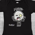 thumbnail image 4 of Inktastic Metal Face Boys or Girls Baby Bodysuit, 4 of 5