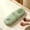 Green_New#80, variant on Travel Makeup Brush Holder Pouch, Silicone Cosmetic Organizer with Cleaning Panel for Dust-Proof Storage