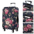 thumbnail image 5 of Pioneer Flower Floral Print Pattern Luggage Cover Fashion Suitcase Cover Baggage Covers Fit 25-28 Inch Luggage (Go Travel), 5 of 5