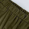 thumbnail image 6 of Tiweut Women Sweatpants Corduroy Straight Leg Elastic Waist Long Solid Color Regular Trousers, 6 of 6