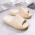 thumbnail image 1 of Chanclas para hombre, chanclas de playa, chanclas para hombre, zapatillas de baño para interiores, zapatos de casa de verano, sandalias de plataforma para mujer, moda Tan Jianjun unisex, 1 of 2