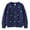 Dark Blue, variant on SHTXOZHI Girls Button Down Knitted Cardigan Long Sleeve Crewneck Cute Sweaters 2-8 Years