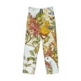 thumbnail image 4 of Fotbe Men'S Ducks And Flowersclassic Pajama Pants With Elastic Waist And Drawstring Pockets，Pajama Pants Mens Lounge Pants Super Soft, 4 of 9