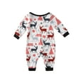 thumbnail image 3 of Diconna Tenue de Noël Parent-Enfant, Pyjama/combinaison à Manches Longues, 3 of 6