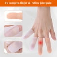 thumbnail image 4 of Protector de Dedos ANGGREK Manga Del Dedo Blanco 4 Piezas, 4 of 8