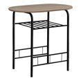 thumbnail image 2 of Monarch Specialties Dining Table Set, 3pcs Set, Small, 32" L, Kitchen, Metal, Laminate, Brown, Black, Contemporary, Modern, 2 of 6