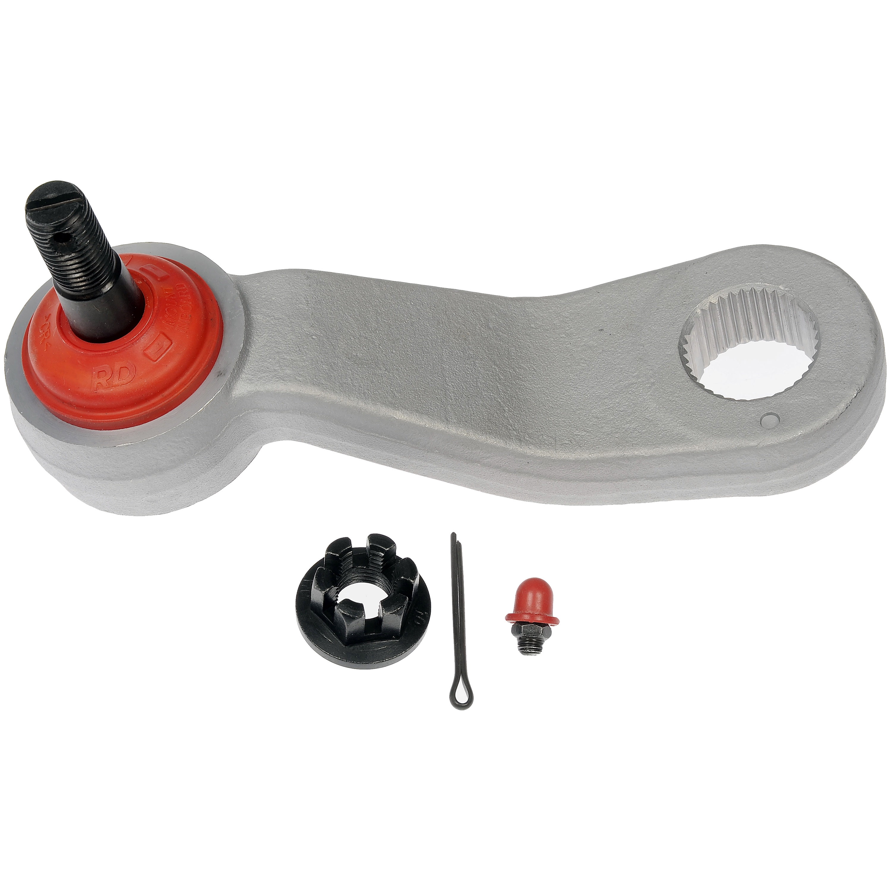 Dorman PA6654RD Steering Pitman Arm for Specific Chevrolet / GMC / Hummer Models, Black Fits select: 1999-2010 CHEVROLET SILVERADO, 1999-2007 GMC NEW SIERRA