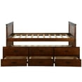 Merax Solid Wood Captain Bed with Trundle and Drawers, Twin, Multiple