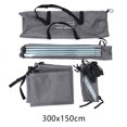 thumbnail image 4 of Sombra Del Refugio Del Coche Toldo para techo de coche, tienda de campaña Anti-UV para coche (gris claro, 300x150cm) Sywqhk Libre de BPA, 4 of 8