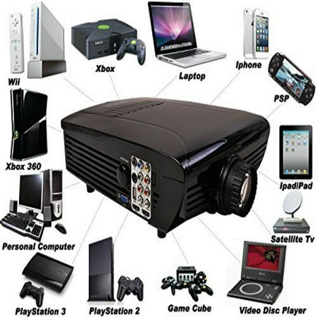 Best NEW Hd Home Theater Multimedia LCD Projector 1080-hdmi Tv DVD (Cheap And Best Projector For Home Theater In India)