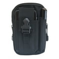 thumbnail image 4 of Tacticshop Belt Utility Tool Pouch for Hiking and Travel Black  Color, 4 of 6
