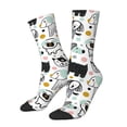 thumbnail image 1 of Fotbe Funny Puppy Calcetas Largas con Estampado para Hombre y Mujer – Calcetas de Compresión Transpirables y Elásticas, Viajar y Uso Diario Talla 5-11, 1 of 6