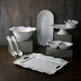 thumbnail image 4 of Beatriz Ball Alegria Melamine Oval Tray, Large, White, 4 of 9