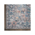 thumbnail image 6 of Nicole Curtis Machine Washable Vinatge Boho Light Blue Multi 7'10" x 9'10" Area Rug, (8' x 10'), 6 of 11