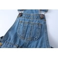 thumbnail image 5 of KIDSCOOL SPACE Little Girl Boy Ripped Denim Cute Slim Pants Jean Overalls,6-7 Years, 5 of 6