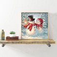thumbnail image 4 of Cuadros Decorativos Bordado completo Navidad muñeco de nieve 3 hilos 11CT impreso punto de cruz algodón Kit DQrwqpou Nuevos Originales, 4 of 9
