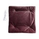 thumbnail image 1 of Yuarrent Almohadilla calefactora lavable, cómoda alfombrilla para silla, cojín eléctrico de otoño para dormitorio, oficina, hogar, Suministros térmicos Café, 1 of 6