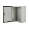 thumbnail image 1 of EDTara Stainless Steel Electrical Enclosure Box, Nema 4x, Ip67 Waterproof and Dustproof, Lockable Outdoor Junction Box With Mounting Plate and Keys for Secure Indoor/Outdoor Installations, 1 of 8