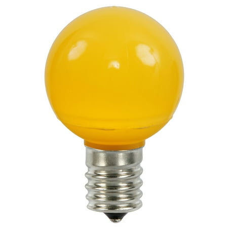 

Vickerman G50 Yellow Ceramic LED Replacement Bulb package of 25
