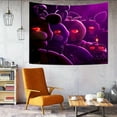 thumbnail image 4 of Midnight Afternoon Palace Toy Bear Freddy Tapestry Purple Horror Vibe Tapestry For Bedroom Polyester Ceremonial Decoration For Bedroom Home Party Indoor And Outdoor,Gifts For Game Player/Friend/boy, 4 of 7