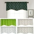 thumbnail image 2 of Valance Curtain Kitchen Farmhouse Window Valance for Bedroom Bathroom Living Room Decor, 2 of 7