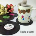 thumbnail image 3 of Cup Coasters Domorable de la sala de estar Café de oficina RECRO RECORT MAG MUG MAG ABS Decoración de la mesa resistente al calor de los abdominales 6 piezas Inevent HA059531-00, 3 of 7