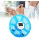 thumbnail image 3 of Dispensadores electrónicos de pastillas de medicamentos de 7 días con recordatorio de alarma, pastillero a prueba de humedad con compartimentos grandes para vitaminas/aceite de, 3 of 5